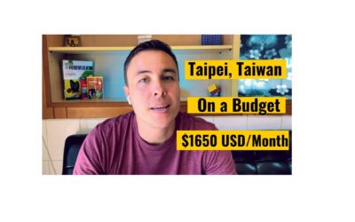 Cost of Living in Taiwan – Taipei on $1650 a month budget￼
